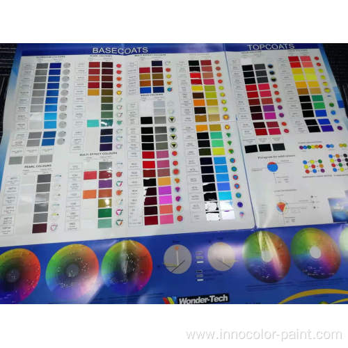 online color retrieval application for reliable color matching basecoat